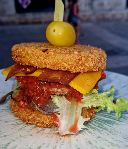Burger végan restaurant à Montpellier Ecusson